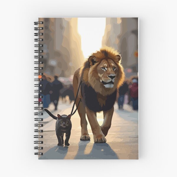 Item preview, Cat controls lion. designed and sold by Whose-sweat.