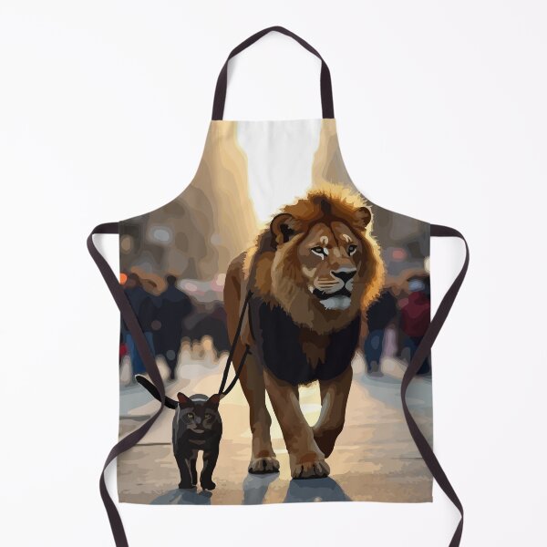 Item preview, Cat controls lion. designed and sold by Whose-sweat.