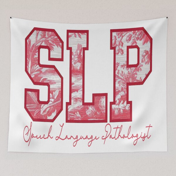 Item preview, Speech Language Pathologist Floral SLP Therapy designed and sold by KitonicTees.