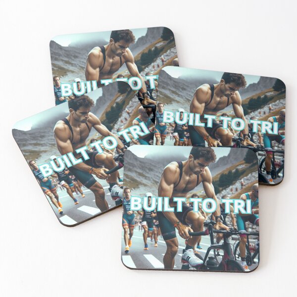 Item preview, BUILT TO TRI — Triathlon Warrior Edition designed and sold by Triathlongram.