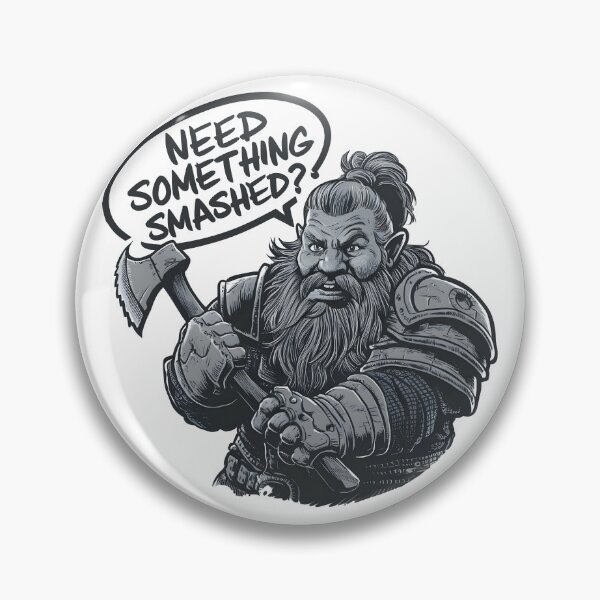 Artikelvorschau, Dwarf - Need Something Smashed entworfen und verkauft von joaanstudio.