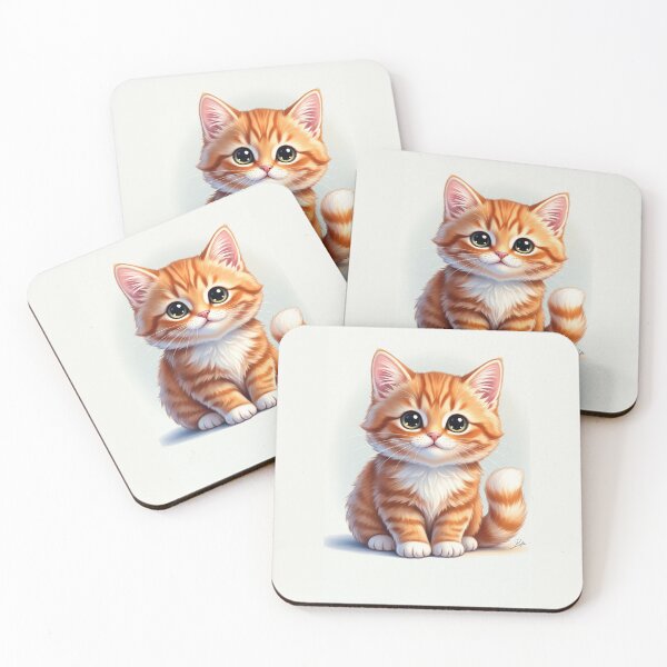 Item preview, Orange Kitten designed and sold by Six Deers.