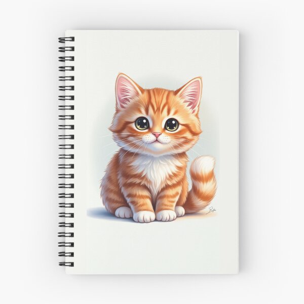 Item preview, Orange Kitten designed and sold by Six Deers.