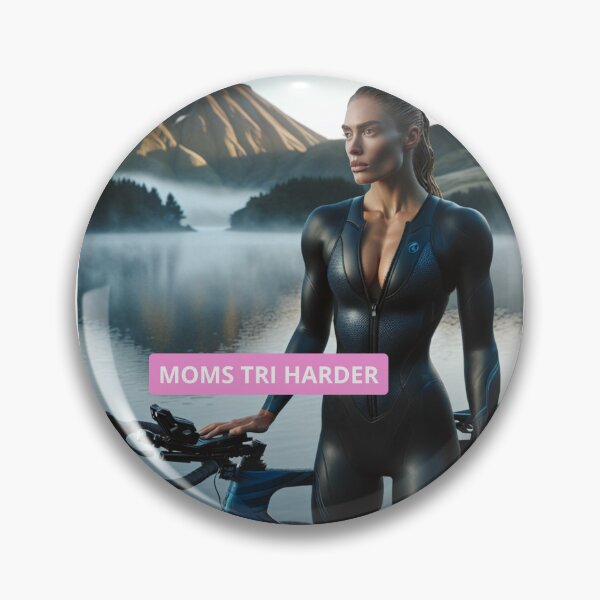 Artikelvorschau, MOMS TRI HARDER – Ausdauer. Anmut. Kraft. entworfen und verkauft von Triathlongram.