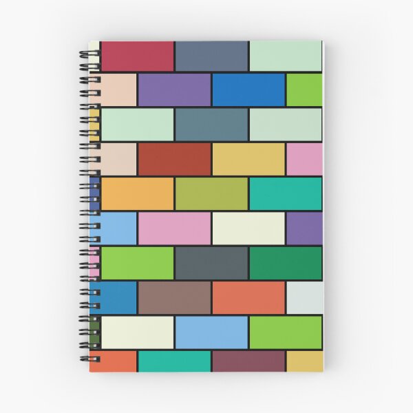 Item preview, Colorful Brick Pattern – Modern Abstract Wall of Color designed and sold by hangmeart.