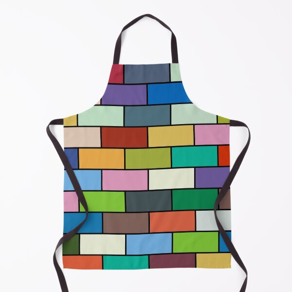 Item preview, Colorful Brick Pattern – Modern Abstract Wall of Color designed and sold by hangmeart.