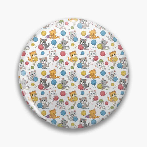 Item preview, Seamless Pattern Merch & Gifts Retro Pop Cute Cat  designed and sold by SammerDesign.