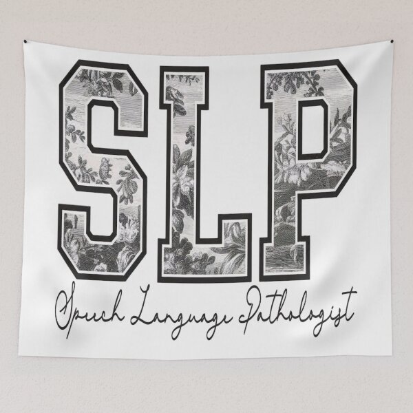 Item preview, Speech Language Pathologist Floral SLP Therapy designed and sold by KitonicTees.