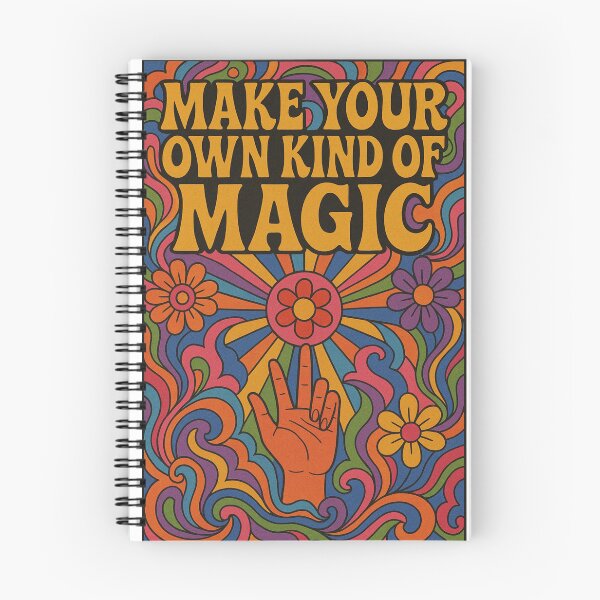 Item preview, make your own kind of magic !!! psychedelic art poster designed and sold by anandsiva2703.
