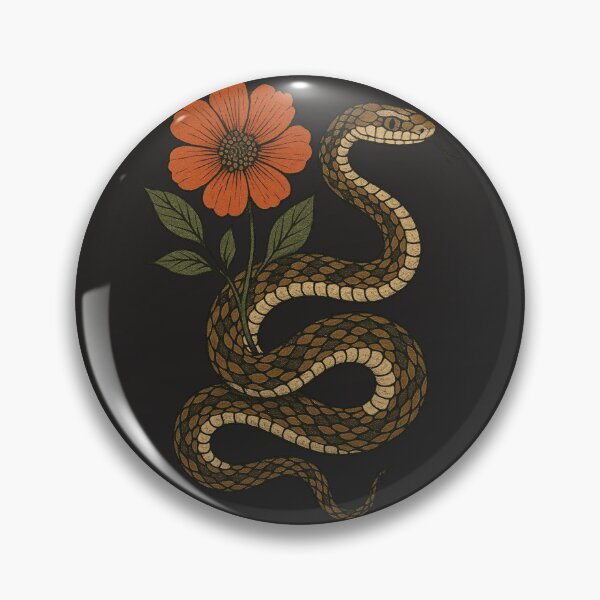 Item preview, snake with flower classic tshirt designed and sold by anandsiva2703.