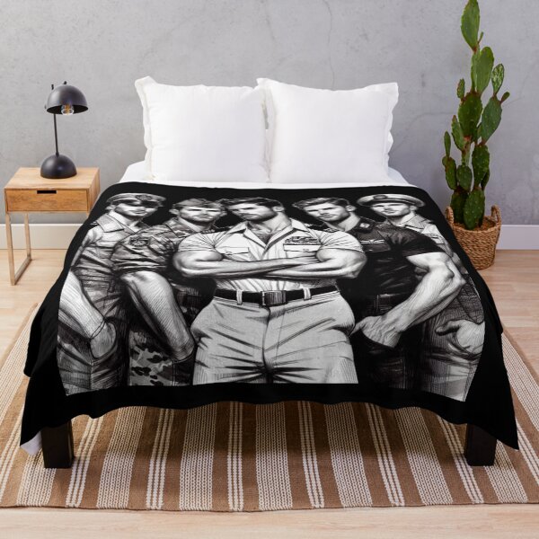 Item preview, Command and Control Tom of Finland Tribute Military Gay Pride Graphic Design designed and sold by ItsAKinkThing.