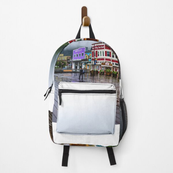Item preview, Juneau waterfront on a wet day. Alaska designed and sold by Steven Weeks.