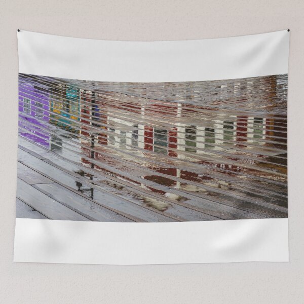 Item preview, Reflections on the Juneau wharf, Alaska designed and sold by Steven Weeks.