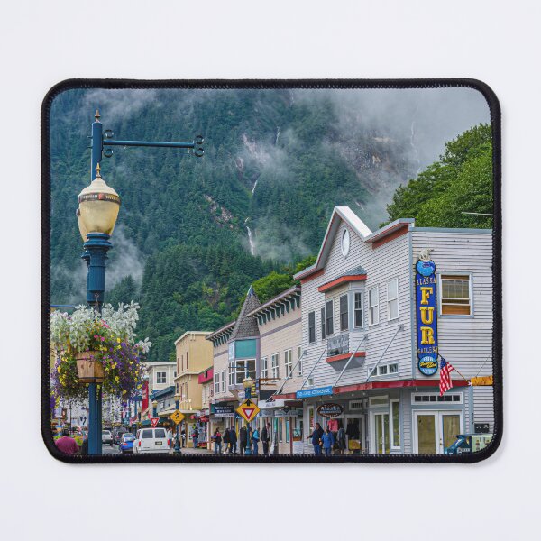 Item preview, Juneau on a wet day. Alaska designed and sold by Steven Weeks.