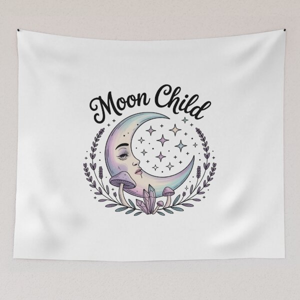 Item preview, Moon Child Mushroom Design designed and sold by Peter Stawicki.