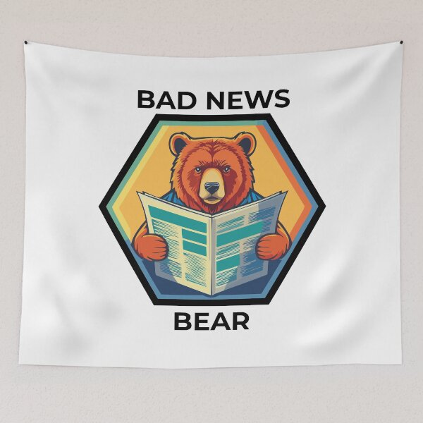 Item preview, Bad News Bear designed and sold by CrunchNut.