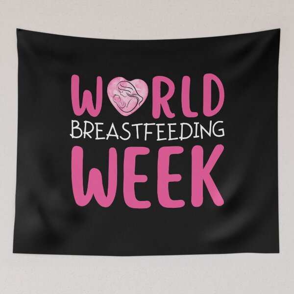 Item preview, World Breastfeeding Week Heart Mom and Baby Breastmilk Gift designed and sold by CoolCreative.