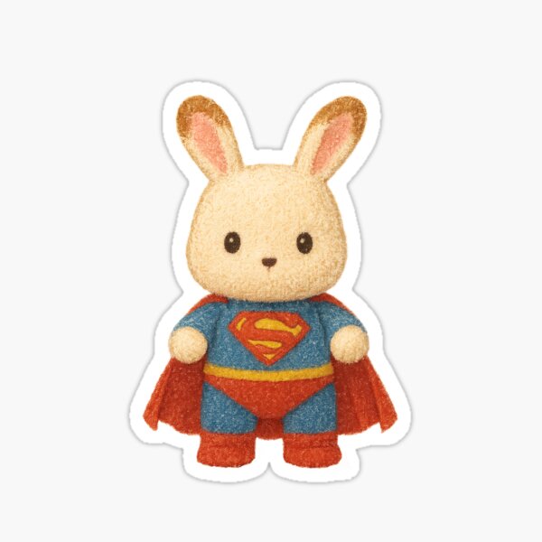 Item preview, Calico Critter Superman designed and sold by SpaceRatBoy.