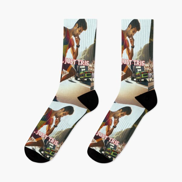 Item preview, NO DAYS OFF, JUST TRIS – Triathlon Motivation for the Dedicated Athlete designed and sold by Triathlongram.
