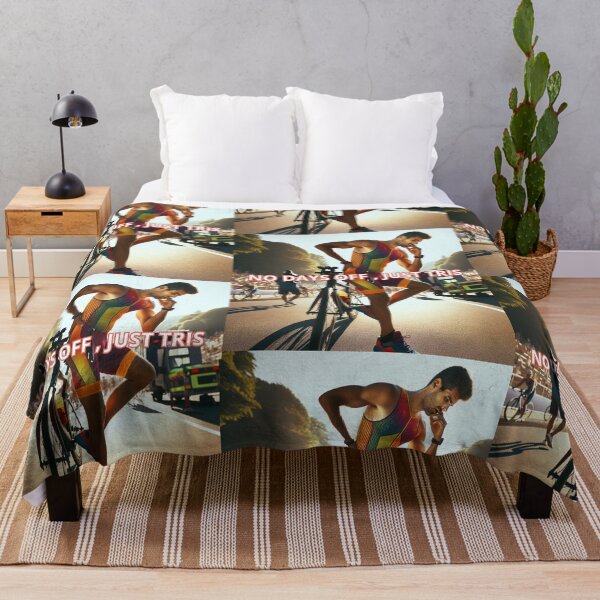 Item preview, NO DAYS OFF, JUST TRIS – Triathlon Motivation for the Dedicated Athlete designed and sold by Triathlongram.