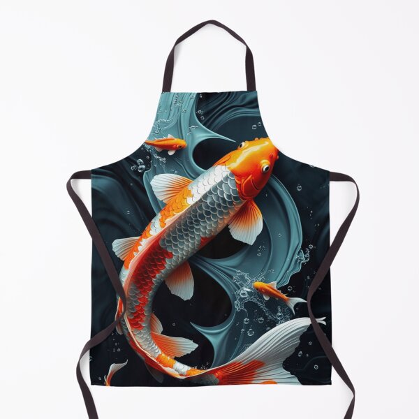 Item preview, a silvery orange koi fish art designed and sold by optimusprime39.
