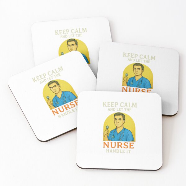 Item preview, The Nurse Is Here! Be Calm. designed and sold by LaPaz361.