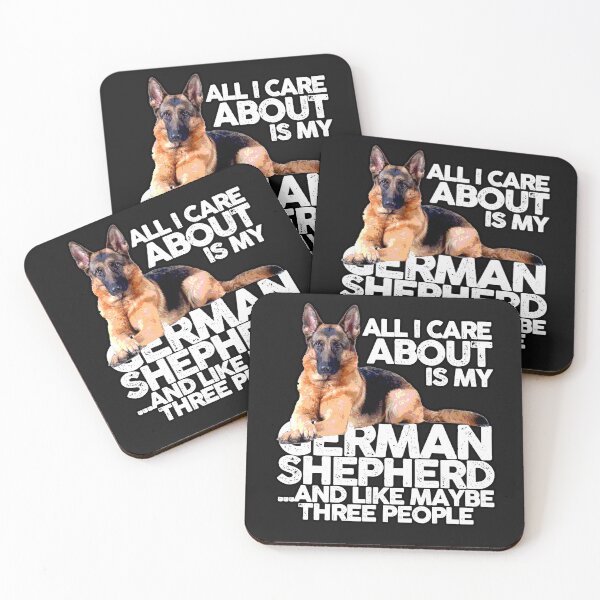 Item preview, ALL I CARE ABOUT IS MY GERMAN SHEPHERD | | Pets and Dogs lovers for Men and Women t-shirt designed and sold by panchiTWO.
