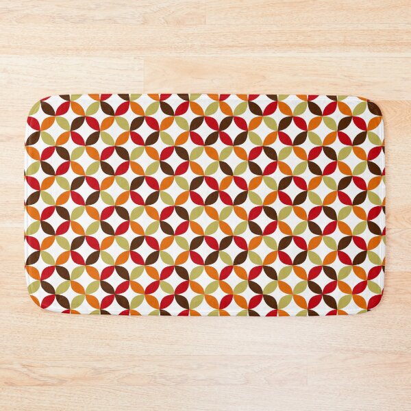 Item preview, Retro Fall Geometric Circles Pattern – Mid-Century Style designed and sold by Navitaloves.