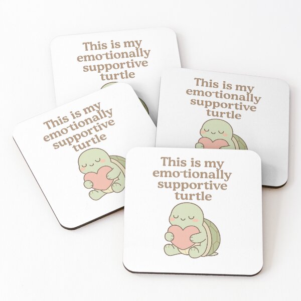 Item preview, This Is My Emotionally Supportive Turtle – Cute Comfort Animal Design designed and sold by IZZATH.