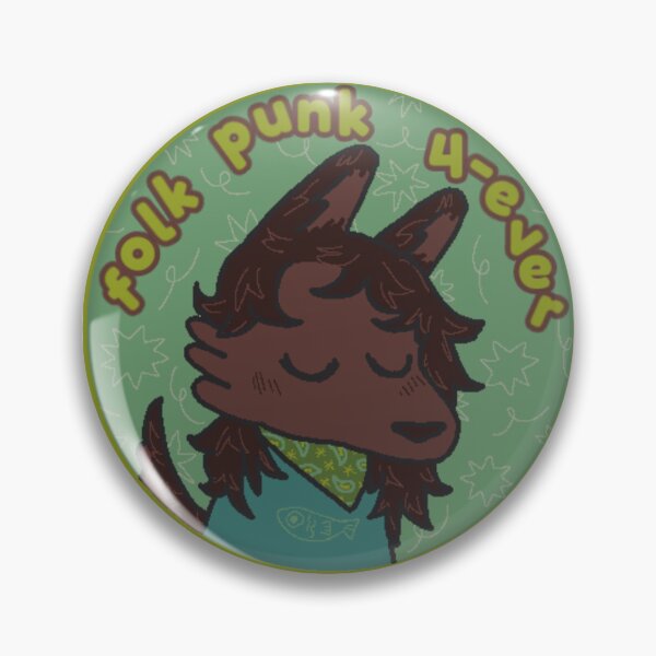 Item preview, Folk punk forever designed and sold by coyote_cupid.