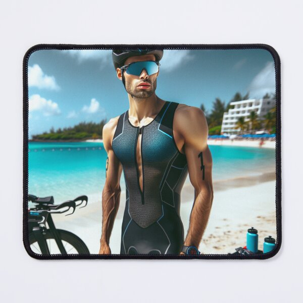 Item preview, "BEACH START. FINISH STRONG." designed and sold by Triathlongram.