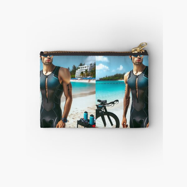 Item preview, "BEACH START. FINISH STRONG." designed and sold by Triathlongram.