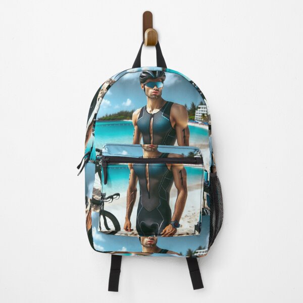 Item preview, "BEACH START. FINISH STRONG." designed and sold by Triathlongram.