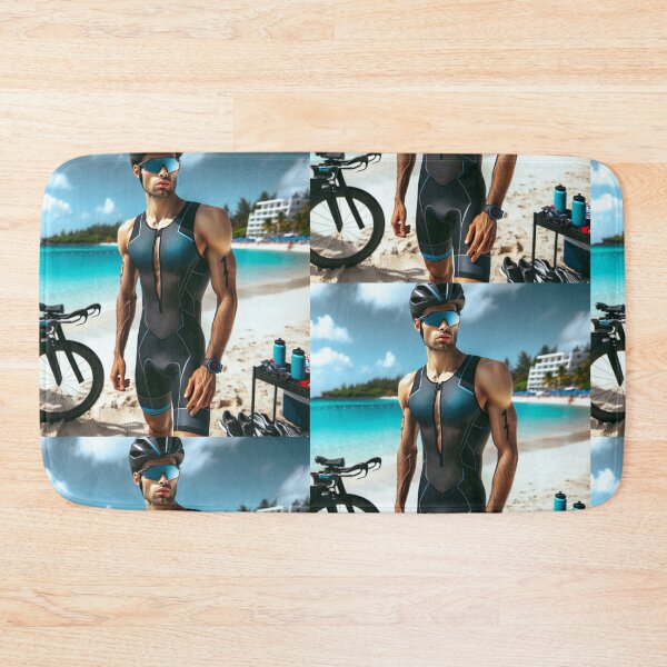 Item preview, "BEACH START. FINISH STRONG." designed and sold by Triathlongram.
