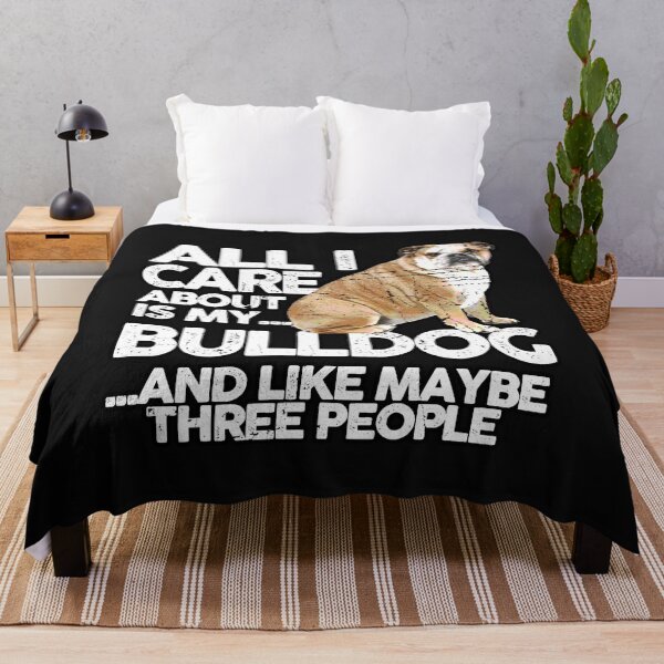 Artikelvorschau, ALLES, WAS MICH INTERESSIERT, IST MEINE BULLDOGGE | | T-Shirt für Haustier- und Hundeliebhaber für Männer und Frauen entworfen und verkauft von panchiTWO.