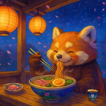 Artwork thumbnail, Red Panda Ramen by Claudia McKinney