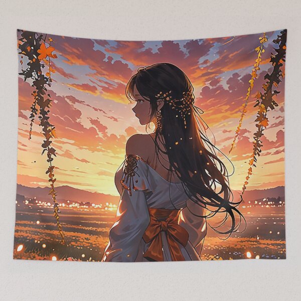 Item preview, Fading Radiance Anime Girl designed and sold by Arjay Graphic Design.