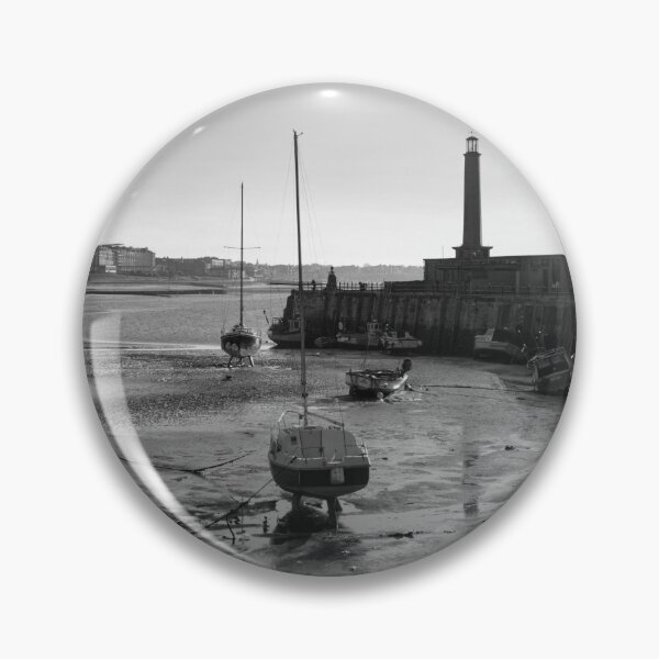 Item preview, Margate Low Tide BW designed and sold by Alisonchambers2.