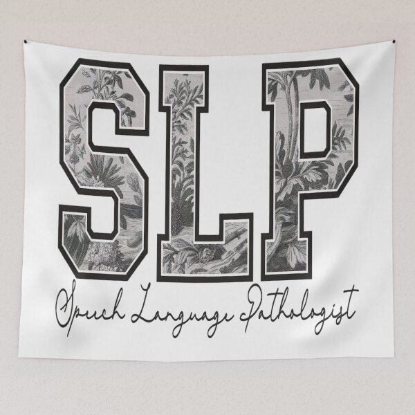 Item preview, Speech Language Pathologist Floral SLP Therapy designed and sold by KitonicTees.