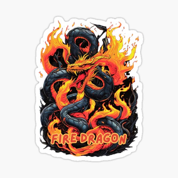 Item preview, Fire Dragon designed and sold by PattaZone.