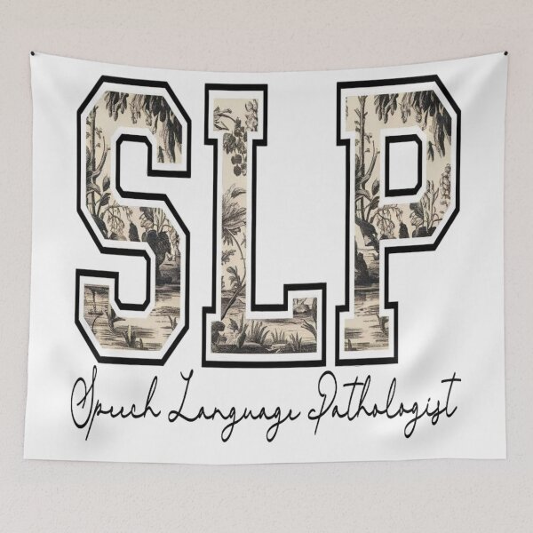 Item preview, Speech Language Pathologist Floral SLP Therapy designed and sold by KitonicTees.