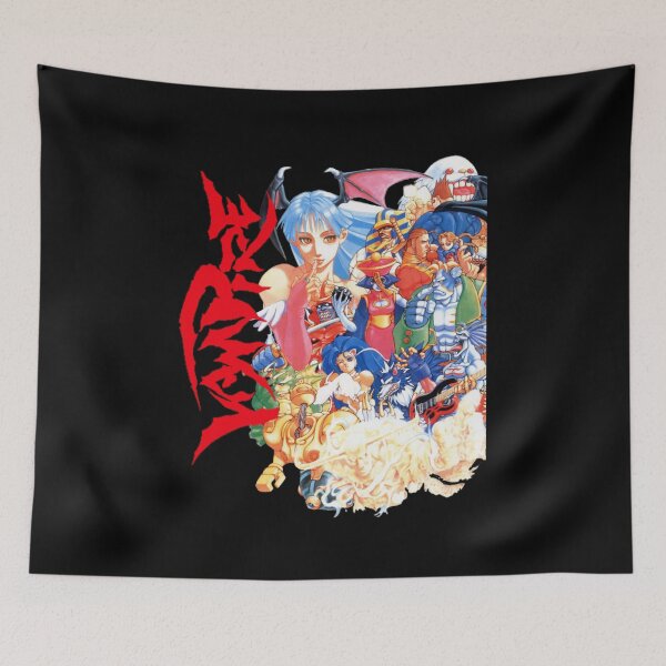 Item preview, Darkstalkers Ver.2 - Characters T-Shirt - Vampire designed and sold by XtremeShop.