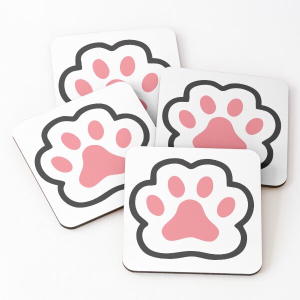 Item preview, Cute Pink Paw  designed and sold by graphicnew.