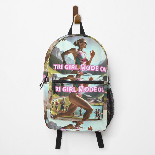 Item preview, "TRI GIRL MODE ON – Strong. Focused. Unstoppable." designed and sold by Triathlongram.