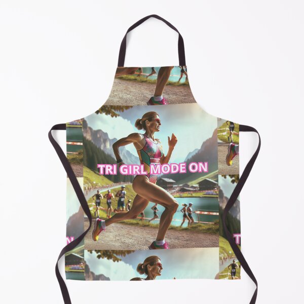 Item preview, "TRI GIRL MODE ON – Strong. Focused. Unstoppable." designed and sold by Triathlongram.