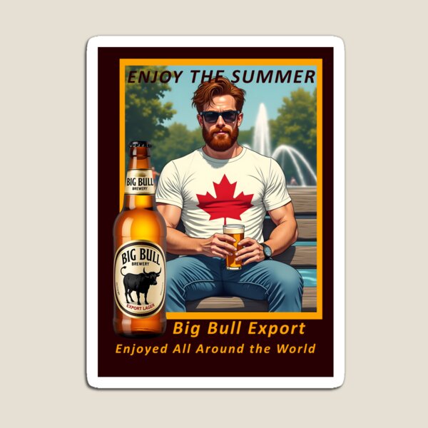 Item preview, Enjoy Summer With Bully Brew Export - Canada designed and sold by BareCanvasCompany.