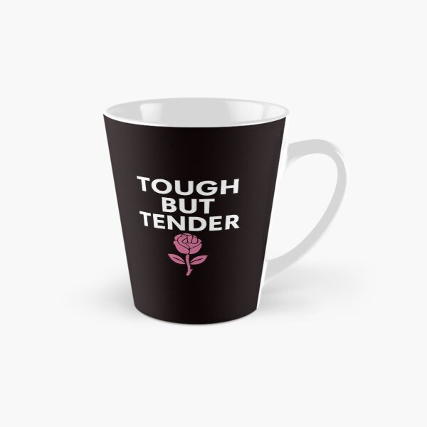 Item preview, Tough But Tender – Feminist Statement with Rose & Fist Icon designed and sold by Tadeusz1.