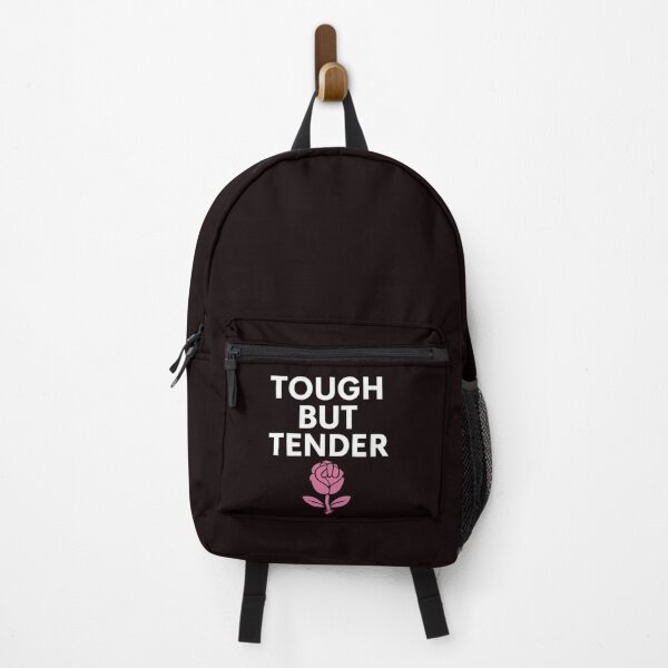 Item preview, Tough But Tender – Feminist Statement with Rose & Fist Icon designed and sold by Tadeusz1.