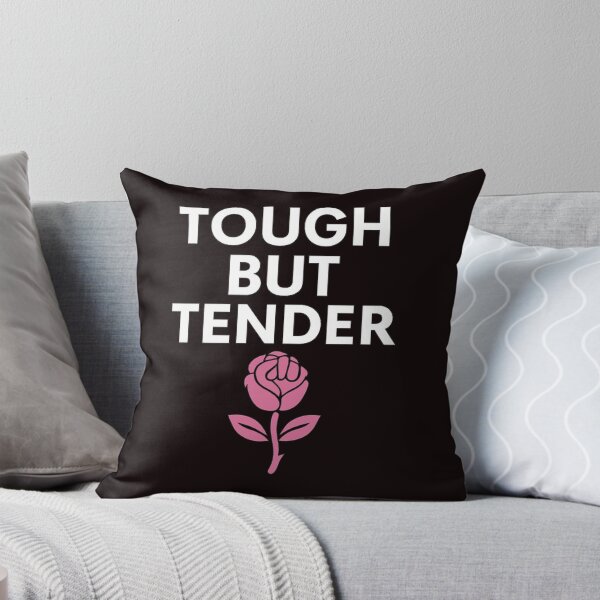 Item preview, Tough But Tender – Feminist Statement with Rose & Fist Icon designed and sold by Tadeusz1.