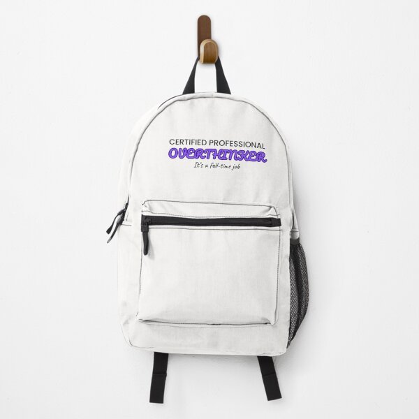 Item preview, Certified Professional Overthinker – Funny Mental Spiral Quote Design designed and sold by thoratsdesign.